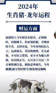 83年屬豬人2024年全年運(yùn)勢(shì)及運(yùn)程月份 83年屬豬人2024年全年運(yùn)勢(shì)及運(yùn)程婚姻