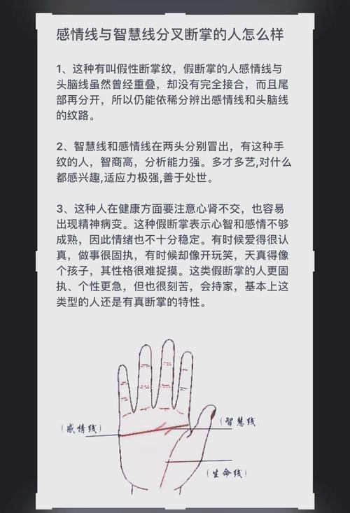 假斷掌的女人命運好嗎 堅強自律事業(yè)有成