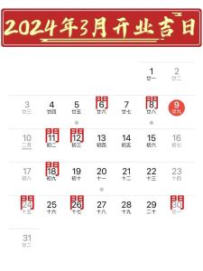 2023年1月適宜開張的好日子