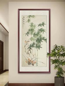 玄關掛竹報平安畫好嗎