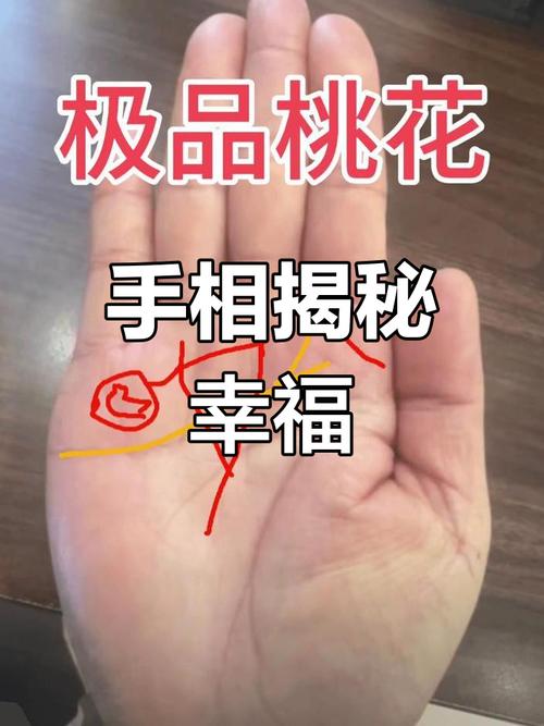 手相桃花貴人紋