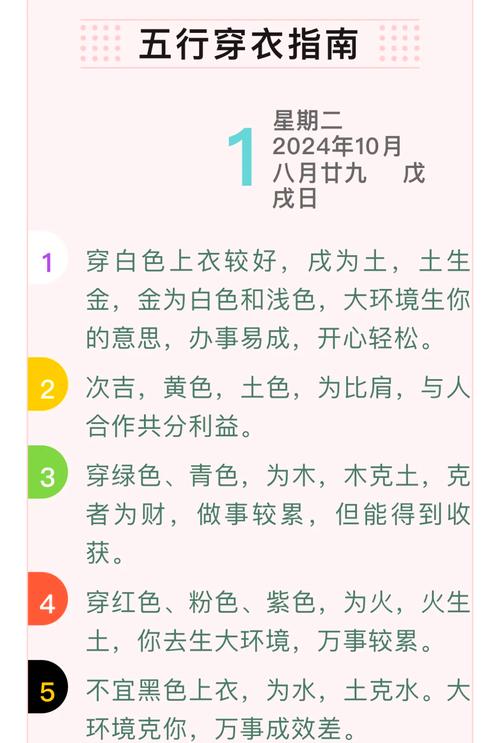 2022年3月6日五行屬什么 每日五行穿衣顏色播報