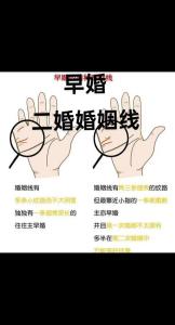 女人二婚線是哪條 婚姻不幸