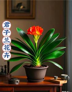 家里旺風水最好養什么植物 君子蘭凈化空氣