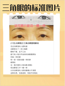 面相解析：三角眼必克夫嗎