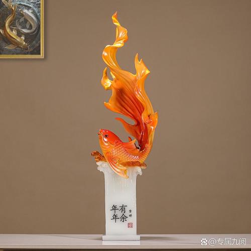 如何擺放風水魚擺件?