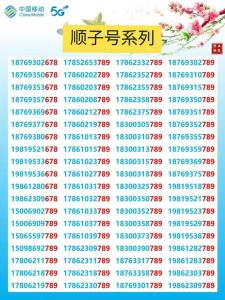 移動手機號碼大全選號 后四位大吉大利的手機號碼