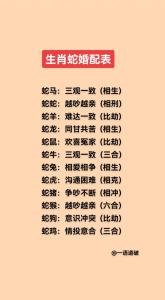有什么說法 男生生肖蛇和什么生肖最配