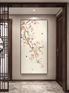單身增加桃花運的風(fēng)水 玄關(guān)掛畫