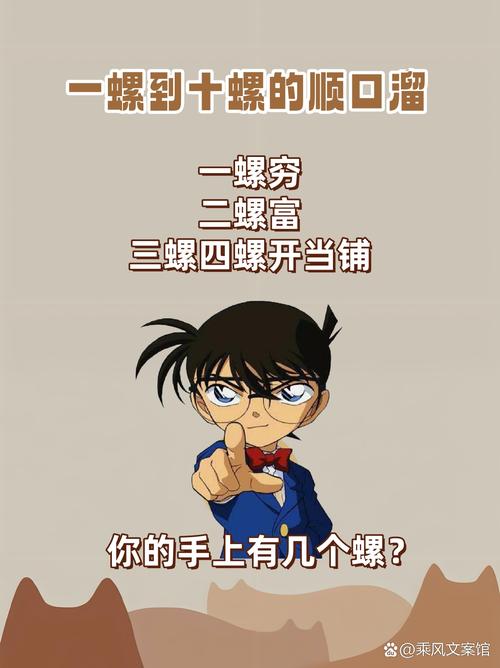 一螺窮二螺富三螺四螺開當鋪