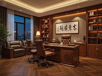 中式辦公室裝修風水有哪些講究？