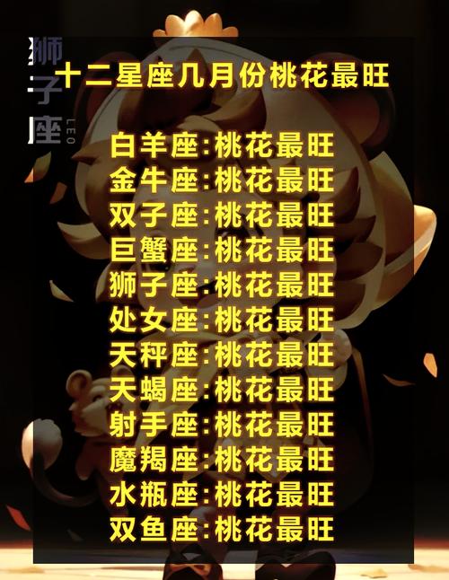 事業(yè)有成但桃花運(yùn)弱的星座