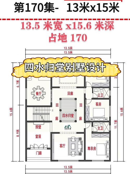 自建房風水最佳戶型圖