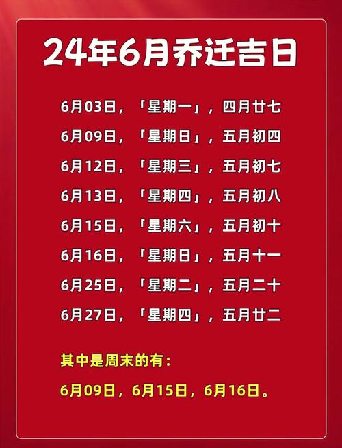 2022年最佳搬家吉日,最近幾日哪天適合搬家