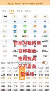 當大官的八字特征