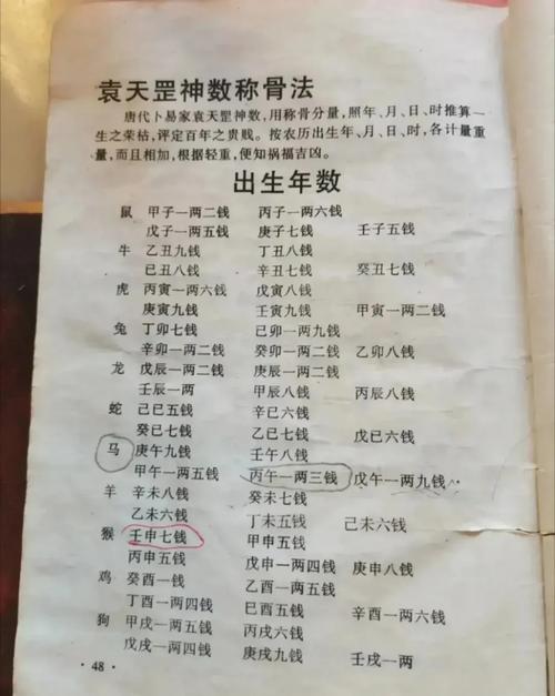 稱骨算命 一兩六錢男命解析一生