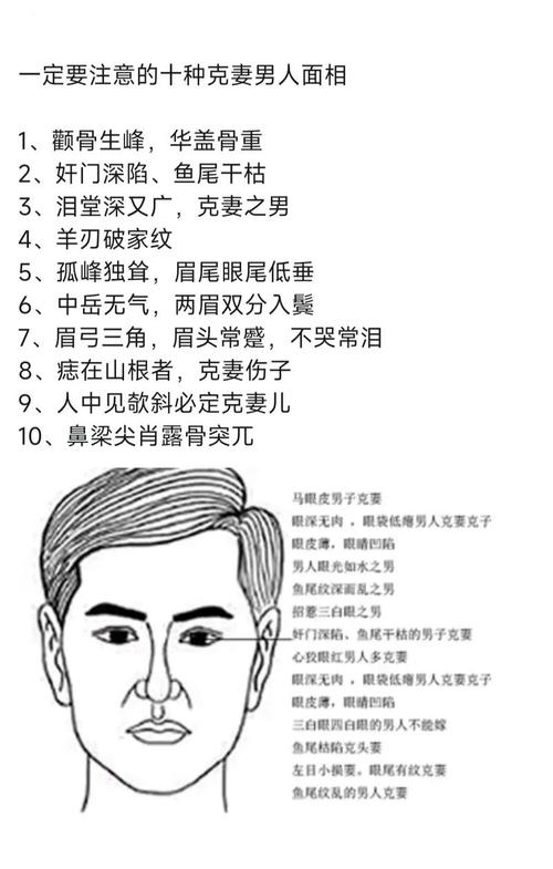 男人二婚面相分析