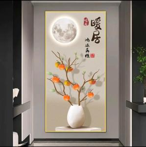 進門左邊貼什么畫好