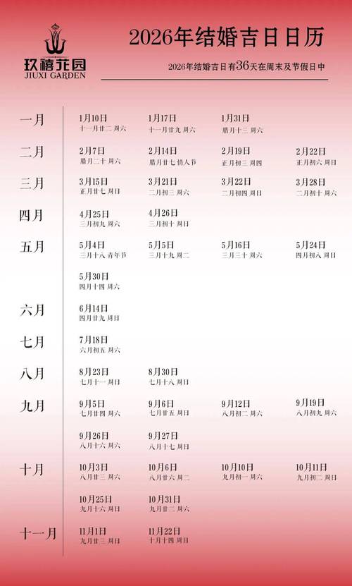 2022領結婚證吉日一覽表,領證日期的選擇
