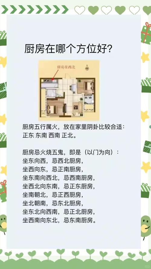 廚房風水灶臺方位禁忌