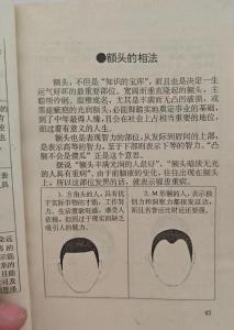 額頭面相歌訣注解：額定前程
