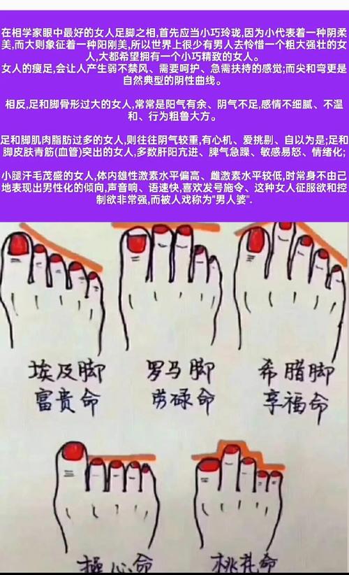從腳相看你的富貴命