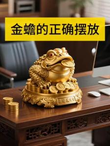 純銅金蟾招財(cái)擺件如何擺放 金蟾擺放需講究