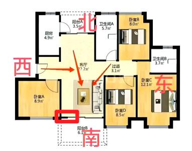 房子的暗財位怎么能找得到,如何找到住宅的暗財位