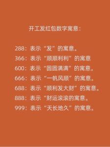 吉利數字三位數,開業紅包的吉祥數字三位數