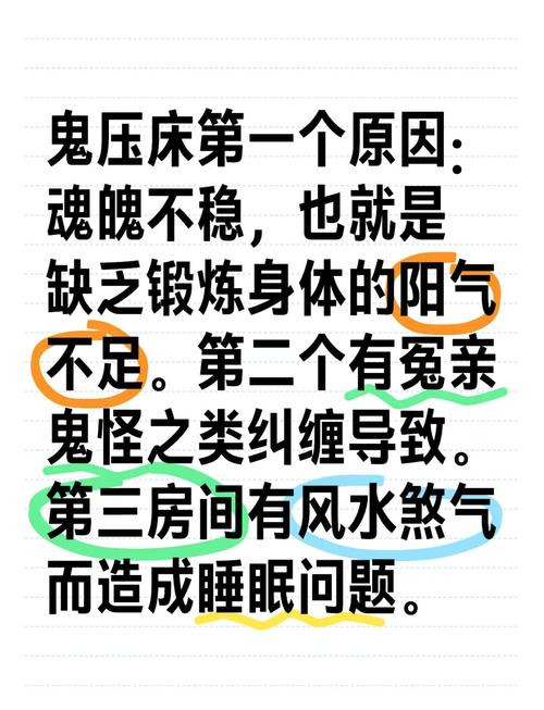 鬼壓床風水揭秘