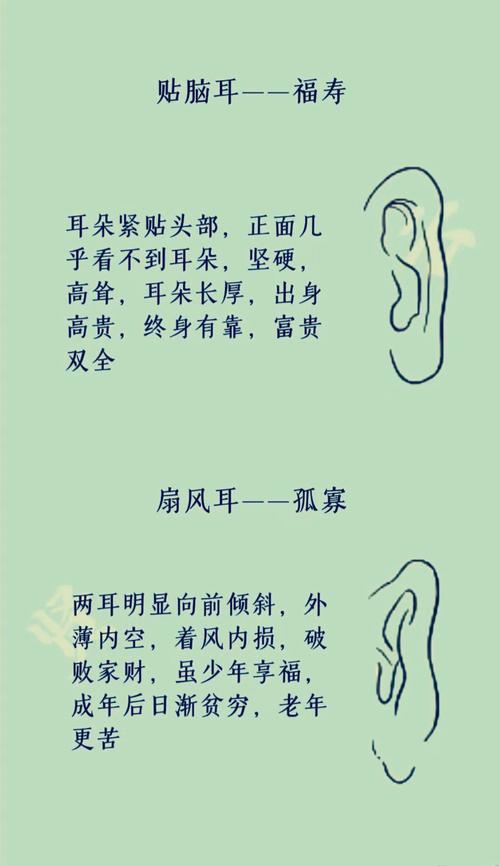 耳朵能看出一個(gè)人的命運(yùn)嗎 耳朵的福相圖解全部