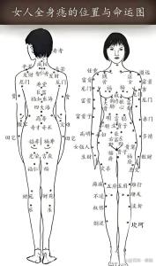 女人全身痣相照片 屁股痣能掌握權力