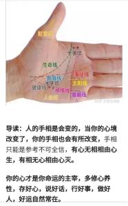 人的手相會(huì)變嗎