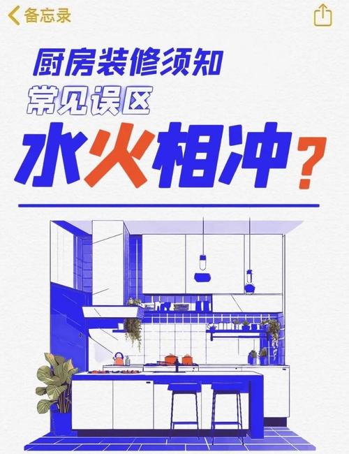 廚房水火相沖的問題是如何化解的