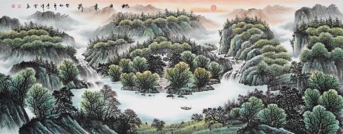 風(fēng)水上講究的山水畫的注意事項(xiàng)