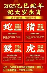 沖太歲要注意什么？日常忌宜事項