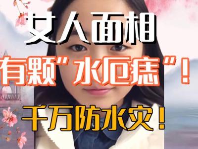 水臉痣是什么意思