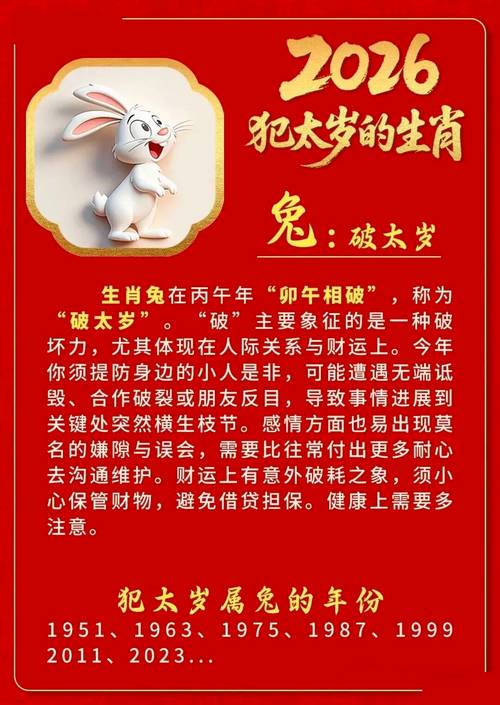 虎尾兔頭出生的人命運  貴人扶持財運亨通