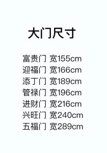 廠房大門標準尺寸，令風水更旺運