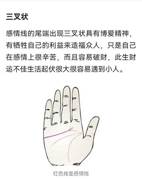 手相分析感情專一的人