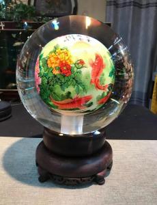 辦公室招財風水擺設 水晶球是不錯的擺件