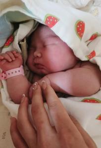 2023年十月九日出生的嬰兒 積極勇敢勇于開拓