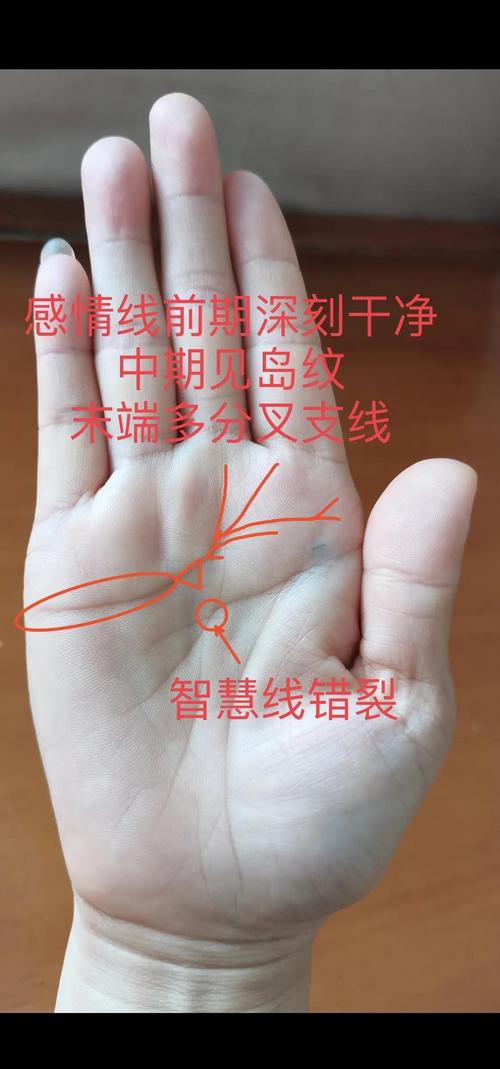 喜歡媽媽型情人的男生手相