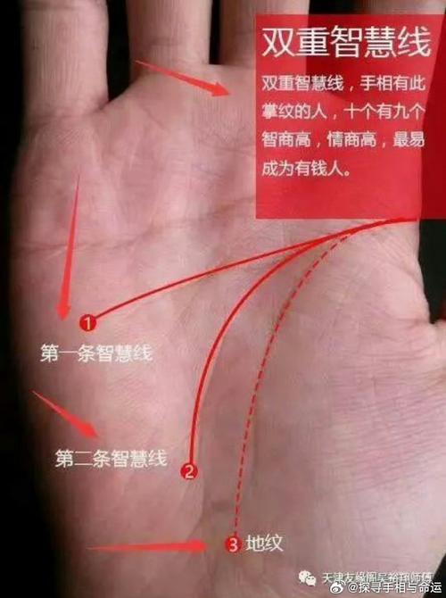從手相來看哪些人具備較高的智商天生聰明