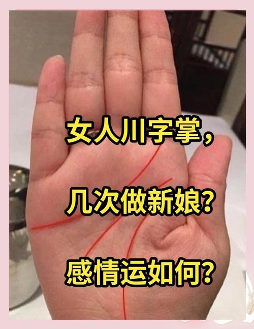川字掌富婆手相 親屬之間的關系比較淡薄