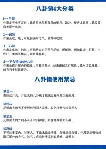 盤點八卦鏡的用法及忌諱