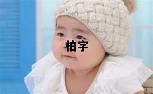柏字取名的寓意和含義 男孩用柏字取名