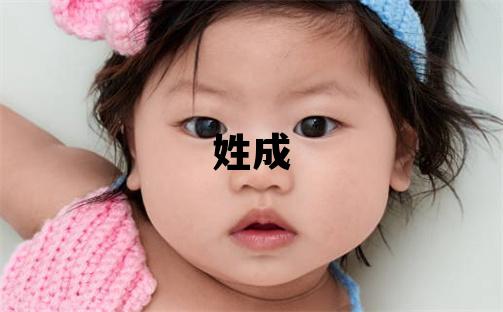 姓成叫什么名字好 姓成的男孩優美大方的名字