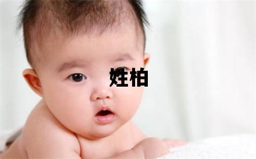 姓柏叫什么名字好 姓柏的男孩有氣質(zhì)的名字