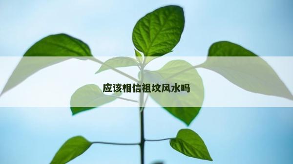 應(yīng)該相信祖墳風(fēng)水嗎